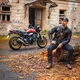 Skórzana kurtka motocyklowa W-TEC Mungelli EVO ∙ wyjmowane ochraniacze CE poziomu 2 ∙ odpinana ocieplana wkładka ∙ styl vintage - vintage czarno-brązowy