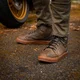 Męskie skórzane buty motocyklowe W-TEC Fred - Brąz śródziemnomorski