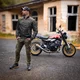 Męskie buty motocyklowe W-TEC Vigger - Oliwkowa zieleń