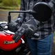 Rękawice motocyklowe W-TEC Kosor ∙ skórzane z protektorami tpu ∙ przewiewna mesh ∙ wzmocniona dłoń ∙ zapięcie na rzep - Czarny