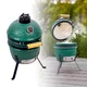 Grill ogrodowy kamado inSPORTline Pasionato 12″ ∙ ceramika ∙ termometr ∙ niskie spalanie