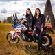 Damska kurtka motocyklowa W-TEC Durmana - Czarno-różowy