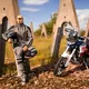 Spodnie motocyklowe turystyczne W-TEC Smackton - czarno-szaro-pomarańczowy