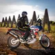 Męskie letnie spodnie motocyklowe W-TEC Toranio - Czarno-żółty