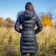 Damska kurtka parka elektrycznie ogrzewana inSPORTline WARMatera ∙ wodoodporna  ∙ włókna węglowe ∙ do 7,5 h grzania