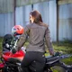 Damska skórzana kurtka motocyklowa W-TEC Kaika