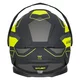 Kask motocyklowy szczękowy 3w1 W-TEC Neovu Graphic ∙ blenda przeciwsłoneczna ∙ demontowalny daszek - Czarno-czerwony