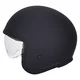 Kask motocyklowy otwarty W-TEC Valkorne Noir ∙ blenda przeciwsłoneczna ∙ wysokie bezpieczeństwo ECE ∙ wydajna wentylacja