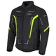 Letnia męska kurtka motocyklowa W-TEC Mirelio ∙ wentylacja AirVent ∙ ochraniacze CE ∙ membrana wodoodporna - Czarny-fluo