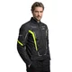 Letnia męska kurtka motocyklowa W-TEC Mirelio ∙ wentylacja AirVent ∙ ochraniacze CE ∙ membrana wodoodporna - Czarny-fluo
