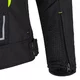 Letnia męska kurtka motocyklowa W-TEC Mirelio ∙ wentylacja AirVent ∙ ochraniacze CE ∙ membrana wodoodporna - Czarny-fluo
