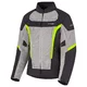 Letnia damska kurtka motocyklowa W-TEC Mirelia ∙ system AirVent ∙ protektory CE ∙ odpinana membrana ∙ elementy odblaskowe Visionight - czarno-szary-fluo
