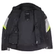 Letnia damska kurtka motocyklowa W-TEC Mirelia ∙ system AirVent ∙ protektory CE ∙ odpinana membrana ∙ elementy odblaskowe Visionight - czarno-szary-fluo