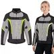 Letnia damska kurtka motocyklowa W-TEC Mirelia ∙ system AirVent ∙ protektory CE ∙ odpinana membrana ∙ elementy odblaskowe Visionight - czarno-szary-fluo - czarno-szary-fluo
