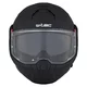 Kask motocyklowy szczękowy W-TEC Sabron P/J ∙ blenda przeciwsłoneczna ∙ system wentylacji ∙ wyjmowana wyściółka - Nardo Grey