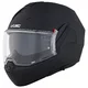 Kask motocyklowy szczękowy W-TEC Sabron P/J ∙ blenda przeciwsłoneczna ∙ system wentylacji ∙ wyjmowana wyściółka - Nardo Grey