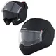 Kask motocyklowy szczękowy W-TEC Sabron P/J ∙ blenda przeciwsłoneczna ∙ system wentylacji ∙ wyjmowana wyściółka - Nardo Grey - Black Matt