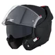 Kask motocyklowy szczękowy W-TEC Sabron P/J ∙ blenda przeciwsłoneczna ∙ system wentylacji ∙ wyjmowana wyściółka - Nardo Grey