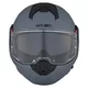 Kask motocyklowy szczękowy W-TEC Sabron P/J ∙ blenda przeciwsłoneczna ∙ system wentylacji ∙ wyjmowana wyściółka - Nardo Grey