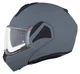 Kask motocyklowy szczękowy W-TEC Sabron P/J ∙ blenda przeciwsłoneczna ∙ system wentylacji ∙ wyjmowana wyściółka - Nardo Grey