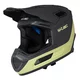 Kask rowerowy integralny full face do downhill W-TEC Salonna ∙ system ERT® ∙ wyjmowana wyściółka ∙ daszek - Czarny-Khaki - Czarny-Khaki