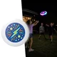 Świecący latający dysk inSPORTline LFD108 ∙ 2 tryby oświetlenia LED ∙ miganie i światło ciągłe ∙ baterie w zestawie - Fioletowy - Niebieski