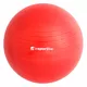 Piłka gimnastyczna / fitness do ćwiczeń Top Ball inSPORTline 55 cm ∙ nośność 600 kg ∙ antypoślizgowa powierzchnia - Ciemny szary - Czerwony