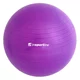 Piłka gimnastyczna / fitness do ćwiczeń Top Ball inSPORTline 85 cm ∙ nośność 600 kg ∙ antypoślizgowa powierzchnia - Ciemny szary - Fioletowy