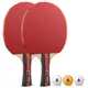 Zestaw do tenisa stołowego Joola Rosskopf ∙ 2 rakietki z okładziną ITTF ∙ 3 piłeczki ∙ prędkość 60 ∙ spin 75