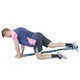 Opaska oporowa pętla do ćwiczeń inSPORTline Striker 40 ∙ opór 18 kg ∙ 60 cm (60–240 cm)