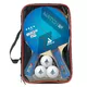Zestaw do ping-ponga JOOLA Duo 2x Match ∙ rakietki z Ergo Grip ∙ 3 piłeczki Select ∙ ITTF approved ∙ rotacja 84