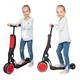 Rowerek biegowy i hulajnoga 5w1 WORKER Finfo ∙ regulowana kierownica ∙ nośność 25 kg ∙ pedały zdejmowane ∙ łożyska ABEC 7