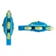 Rolki trójkołowe / wrotki 2w1 WORKER TriGo LED ∙ tryb in-line/tri-skate ∙ kółka z podświetleniem LED ∙ max 60 kg - Niebieski
