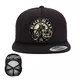 Czapka z daszkiem BLACK HEART Chopper King Trucker BLK - Czarny - Czarny