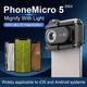 Obiektyw mikroskopowy Apexel 200x ∙ supermakro do telefonów ∙ 12 diod LED ∙ światło UV ∙ kompatybilny z iOS/Android ∙ klips uniwersalny