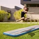 Ścieżka akrobatyczna do ćwiczeń Airtrack inSPORTline Airstunt 400x100x10 cm niebieska
