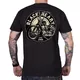 Koszulka motocyklowa T-shirt BLACK HEART Chopper King - Czarny - Czarny