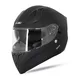 Kask integralny motocyklowy zamknięty z blendą W-TEC Vesco - Czarny mat-refleks - Czarny mat-refleks