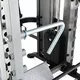 Profesjonalna brama / suwnica Smitha inSPORTline CC700 ∙ 2×100 kg stos ∙ wyciągi, poręcze, akcesoria ∙ solidna konstrukcja - Szary