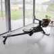 Profesjonalny wioślarz treningowy inSPORTline RowAir ∙ opór powietrzno-magnetyczny ∙ 16 poziomów ∙ nośność 200 kg ∙ aplikacje mobilne