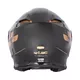 Kask motocyklowy szczękowy z blendą W-TEC Venero - Błyszczący biały