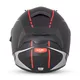 Kask integralny motocyklowy zamknięty z blendą W-TEC Vesco - Czarny mat-refleks