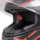 Kask integralny motocyklowy zamknięty z blendą W-TEC Vesco - Czarny mat-refleks