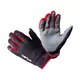 Dziecięce rękawice motocrossowe W-TEC Matosinos Kids - Niebieski - Black/Red