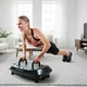 Dwupoziomowa platforma wibracyjna inSPORTline Duonique ∙ 3 wibracje ∙ 30 prędkości ∙ 6 programów ∙ pilot zdalnego sterowania ∙ nośność 100 kg ∙ ekspandery