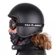 Kask motocyklowy otwarty W-TEC Badachos - Czarny błyszczący