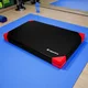 Materac gimnastyczny mata do ćwiczeń inSPORTline Agskal T25 200x120x20 cm - Niebieski - Czarny
