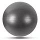 Piłka gimnastyczna inSPORTline Stretch Ball Ø 75 cm ∙ antypoślizgowa ∙ wypustki masujące ∙ nośność 200 kg ∙ pompka w zestawie - mus mokka - Czarny