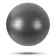 Piłka gimnastyczna inSPORTline Stretch Ball Ø 55 cm ∙ antypoślizgowa ∙ wypustki masujące ∙ nośność 200 kg ∙ pompka w zestawie - Czarny