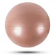 Piłka gimnastyczna inSPORTline Stretch Ball 65 cm ∙ z podstawą BallBase ∙ wypustki masujące ∙ nośność 200 kg ∙ piktogramy ćwiczeń - Miętowy